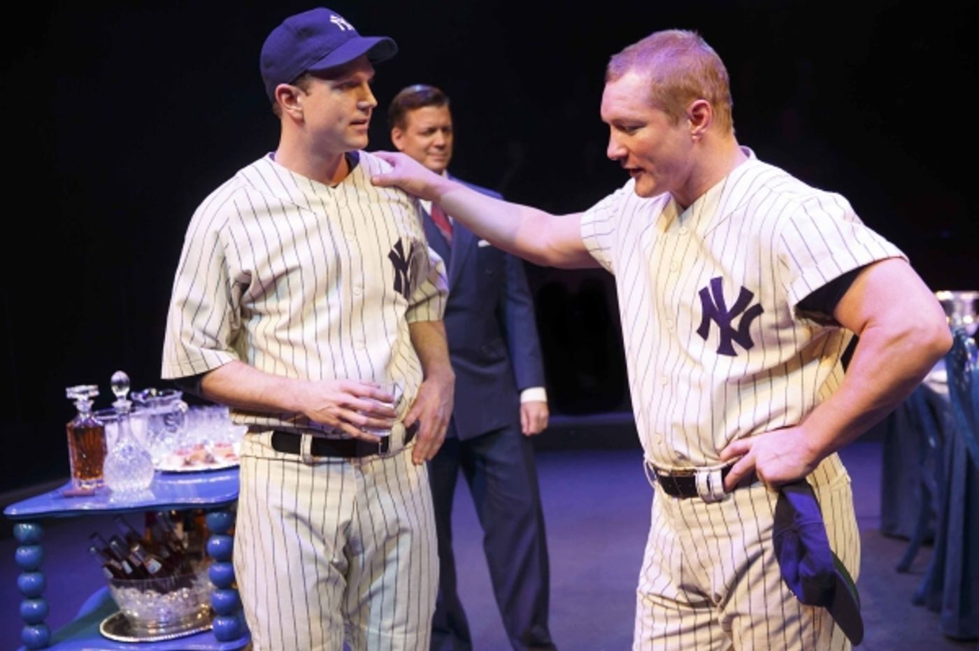 Photo Flash: Batter Up! First Look at Peter Scolari and More in Broadway's BRONX BOMBERS  Image