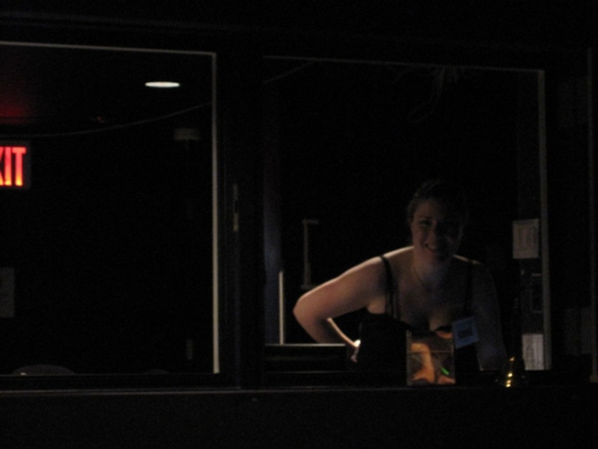 Bonnie Hilton, stage manager at 