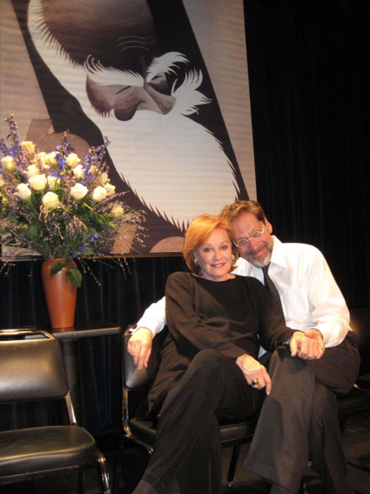 Cynthia Harris and David Staller at 