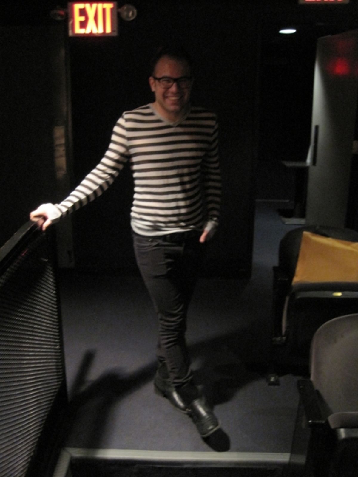 Jake McCoy, stage manager at 