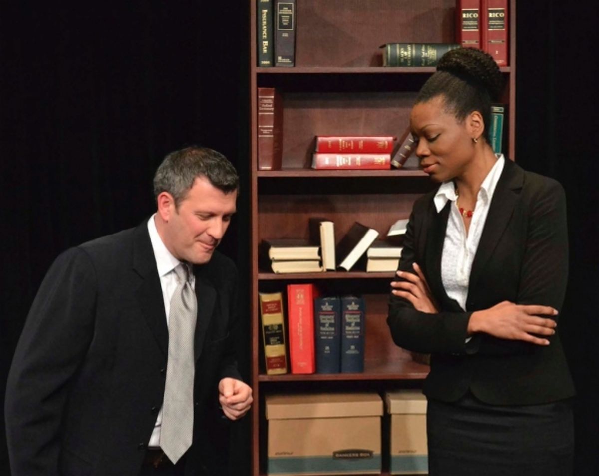 Robert Barwick and Tiffany Terrell at 