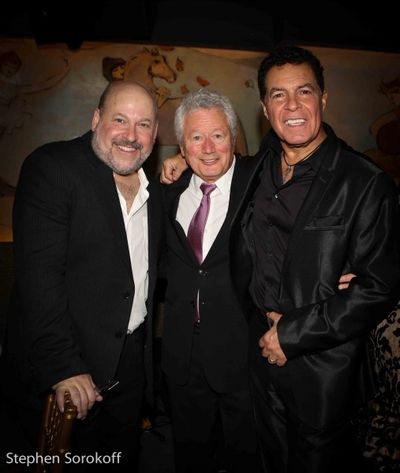 Frank Wildhorn, Stephen Sorokoff, Clint Holmes Photo
