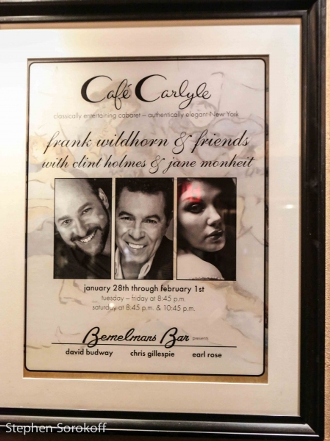 Photo Coverage: Frank Wildhorn, Jane Monheit & Clint Holmes Bring AT THE PIANO IN SONG AND STORY to Cafe Carlyle Image