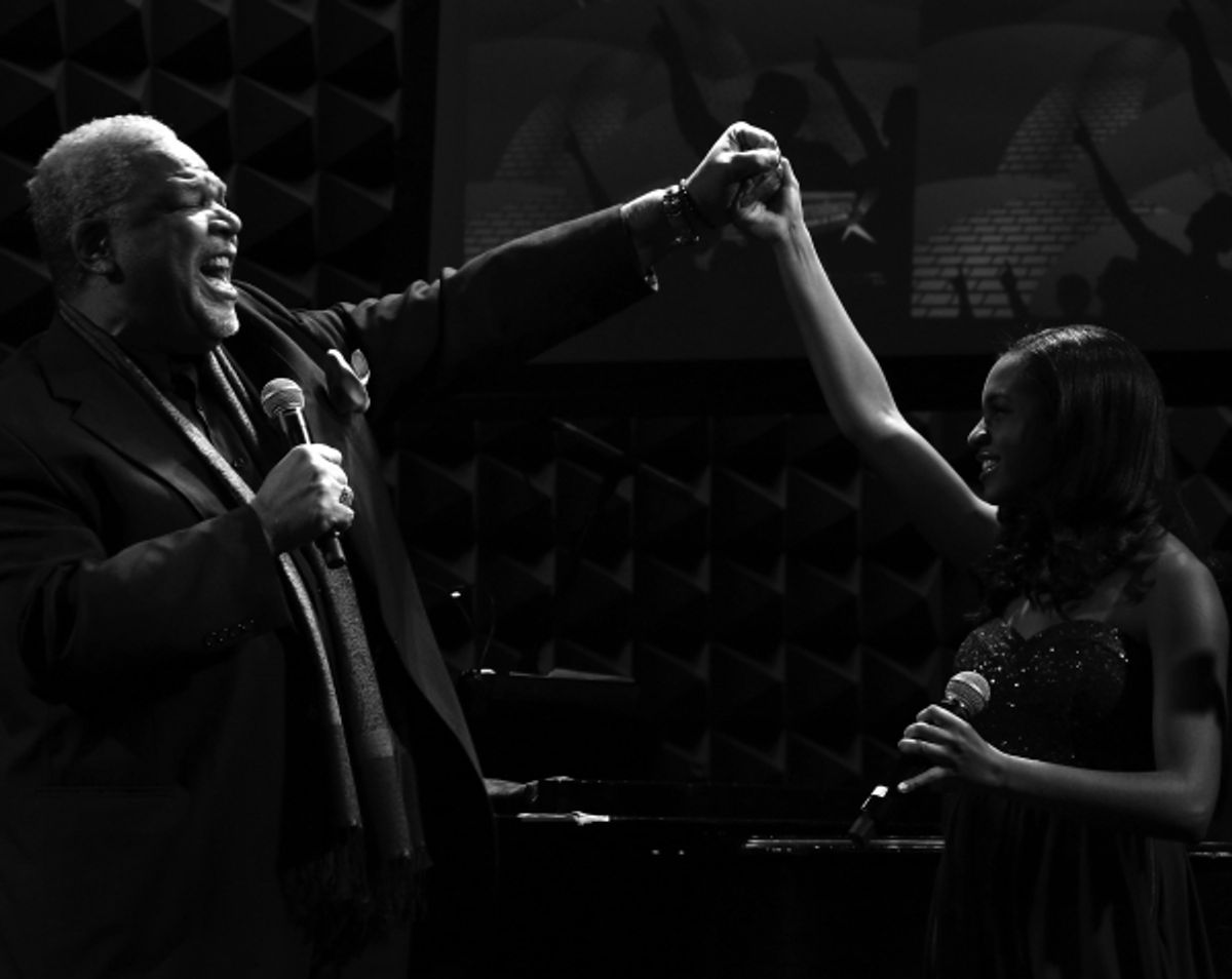 Ken Page and Olivia Hardy at 