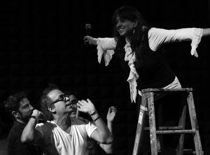 Richard Jay-Alexander with Kurt Domoney, Josh Walden and Natalie Toro @ BroadwayWorld Richard Jay-Alexander with Kurt Domoney, Josh Walden and Natalie Toro Photo