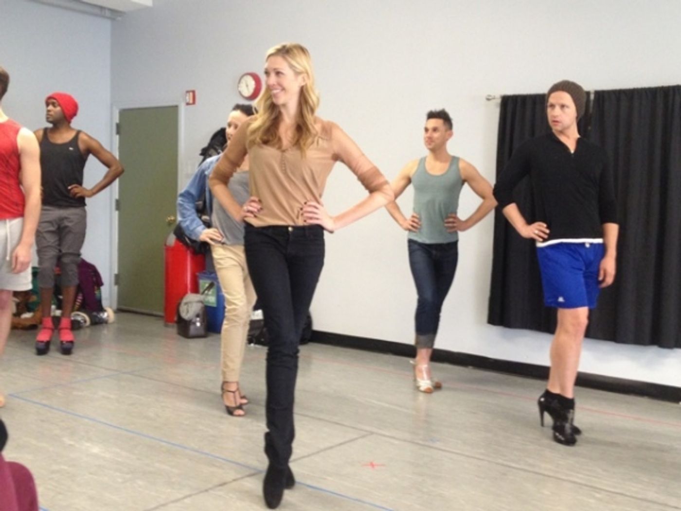 Exclusive Photo Flash: In Rehearsal with the Cast of PAGEANT!  Image