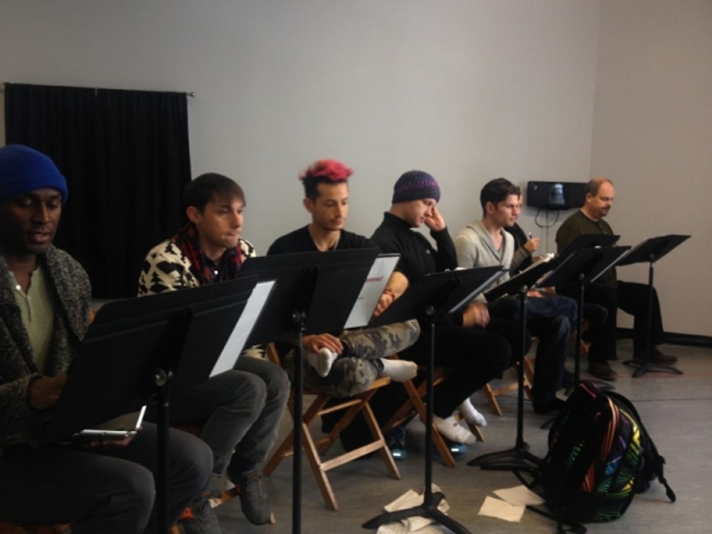 Exclusive Photo Flash: In Rehearsal with the Cast of PAGEANT!  Image