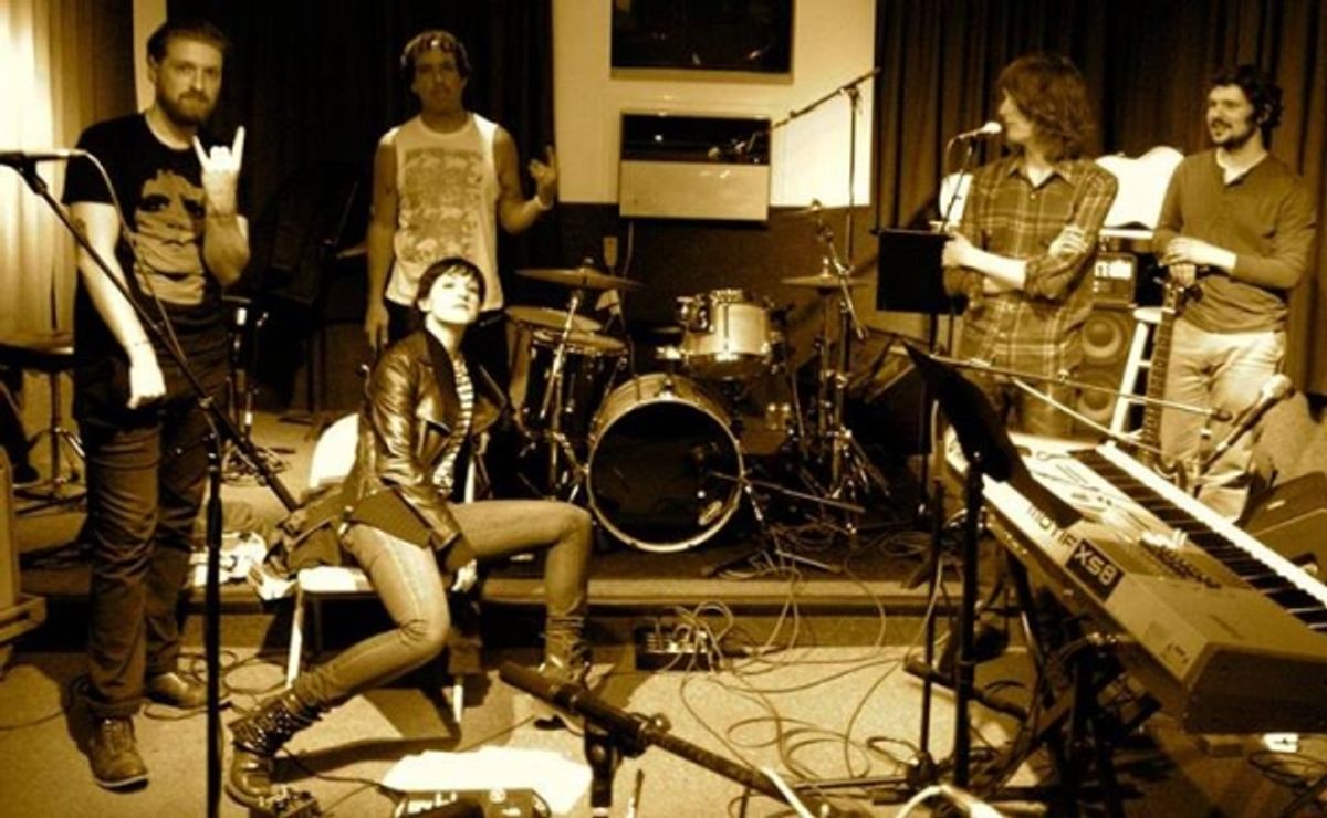 Tits of Clay pictured with Lena Hall. at 