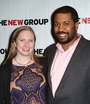 Roxanne Heinz-Bradshaw & Playright Thomas Bradshaw  Photo