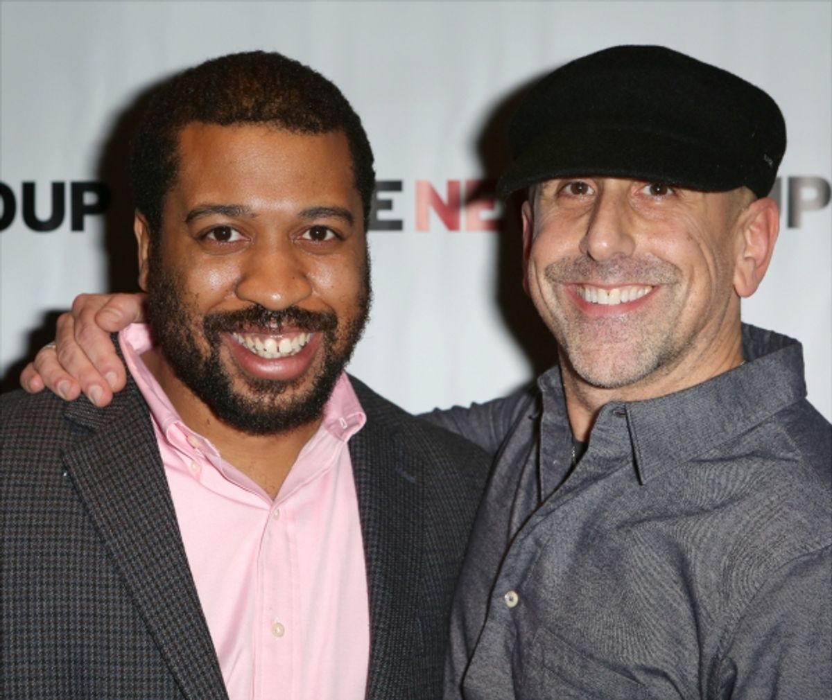 Playwright Thomas Bradshaw and Director Scott Elliott  at 