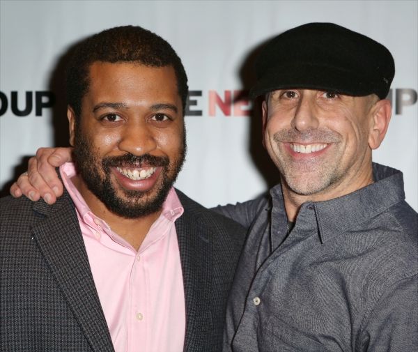 Playwright Thomas Bradshaw and Director Scott Elliott  Photo