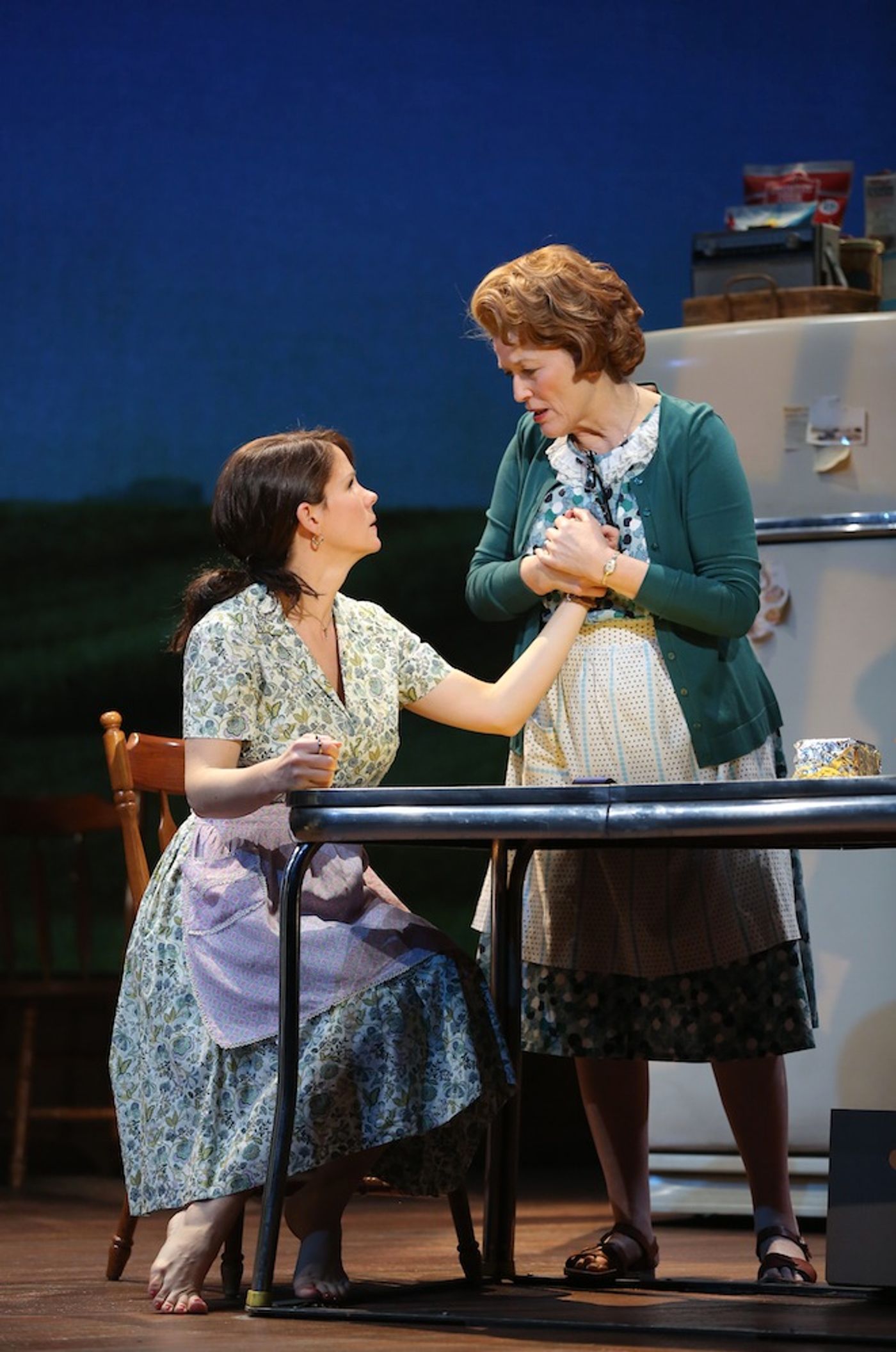 Photo Flash: First Look at Kelli O'Hara, Steven Pasquale & More in THE BRIDGES OF MADISON COUNTY Photo Flash: First Look at Kelli O'Hara, Steven Pasquale & More in THE BRIDGES OF MADISON COUNTY Image