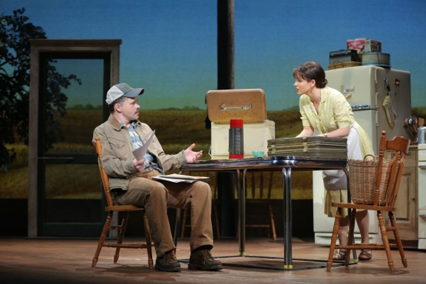 Photo Flash: First Look at Kelli O'Hara, Steven Pasquale & More in THE BRIDGES OF MADISON COUNTY  Image