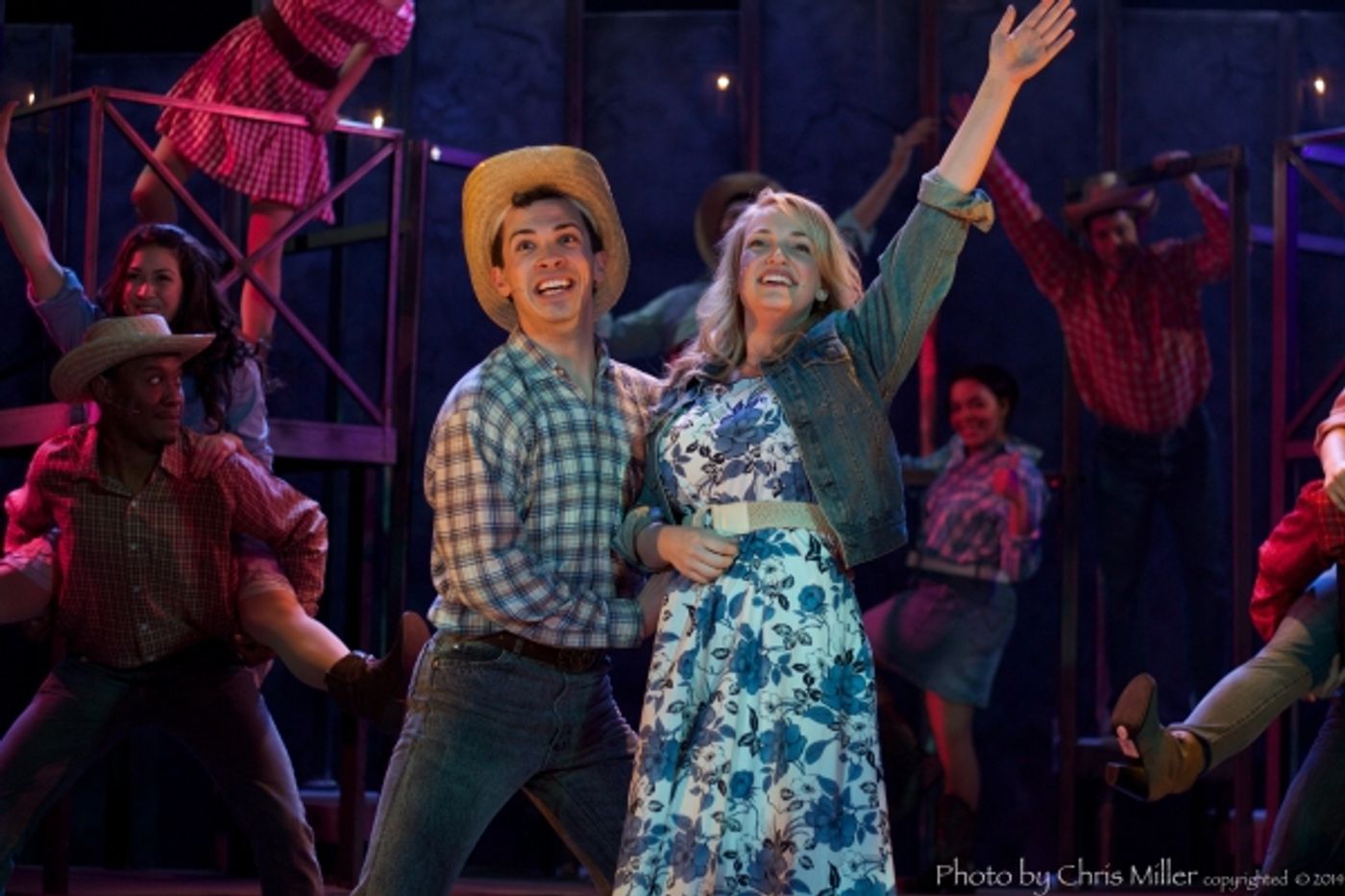 Photo Flash: First Look at Eagle Theatre's FOOTLOOSE, Playing thru Feb 8  Image