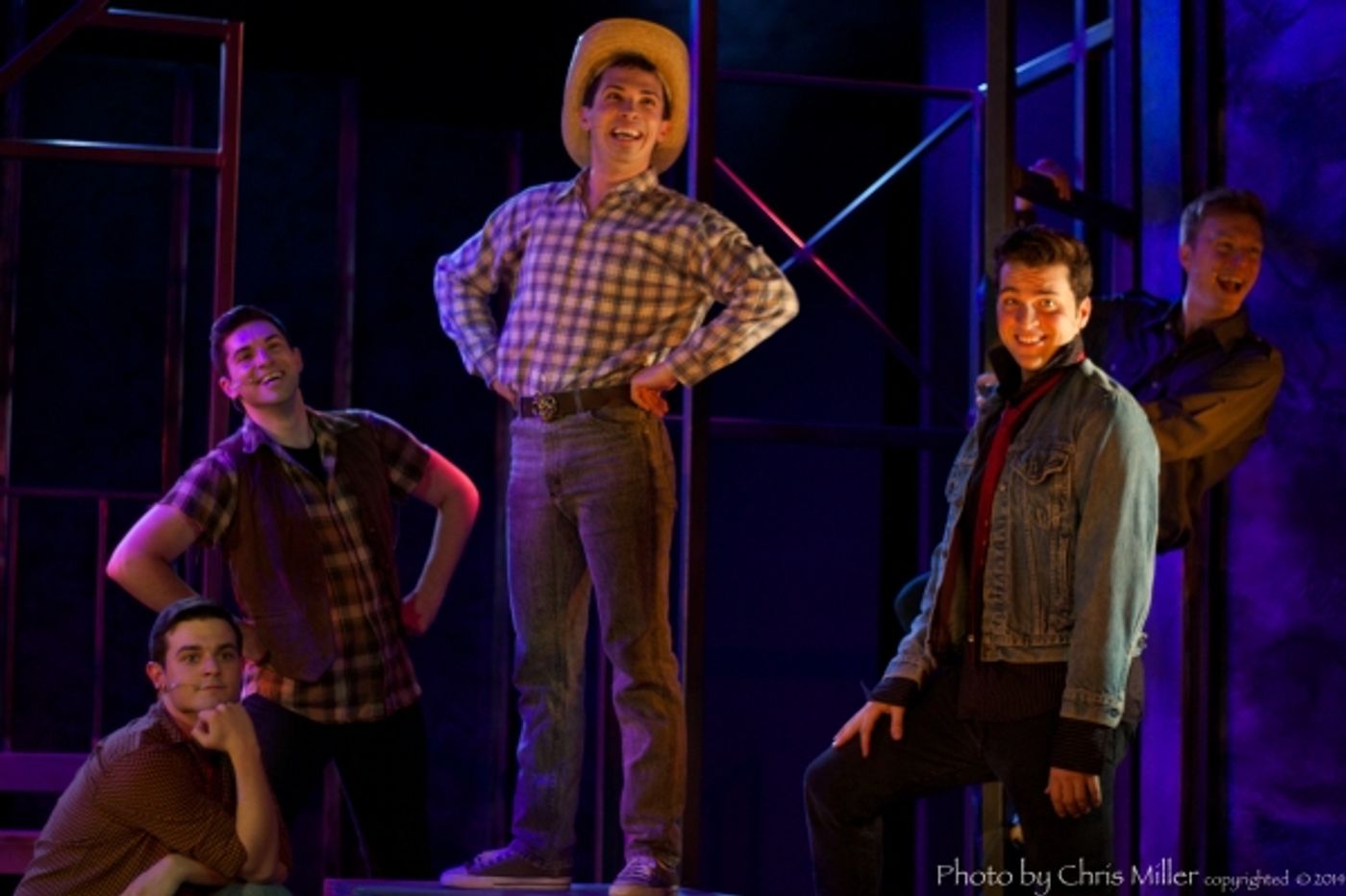 Photo Flash: First Look at Eagle Theatre's FOOTLOOSE, Playing thru Feb 8  Image