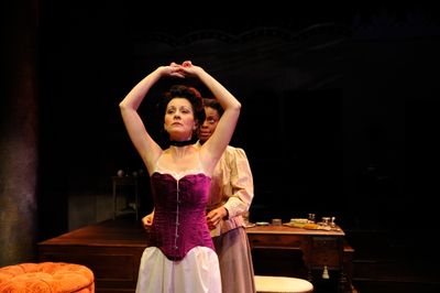 Angela Brazil as Mrs.Van Buren and Mia Ellis as Esther Photo