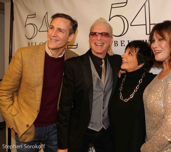 Howard McGillin, Ron Abel, Liza Minnelli, Michele Lee Photo