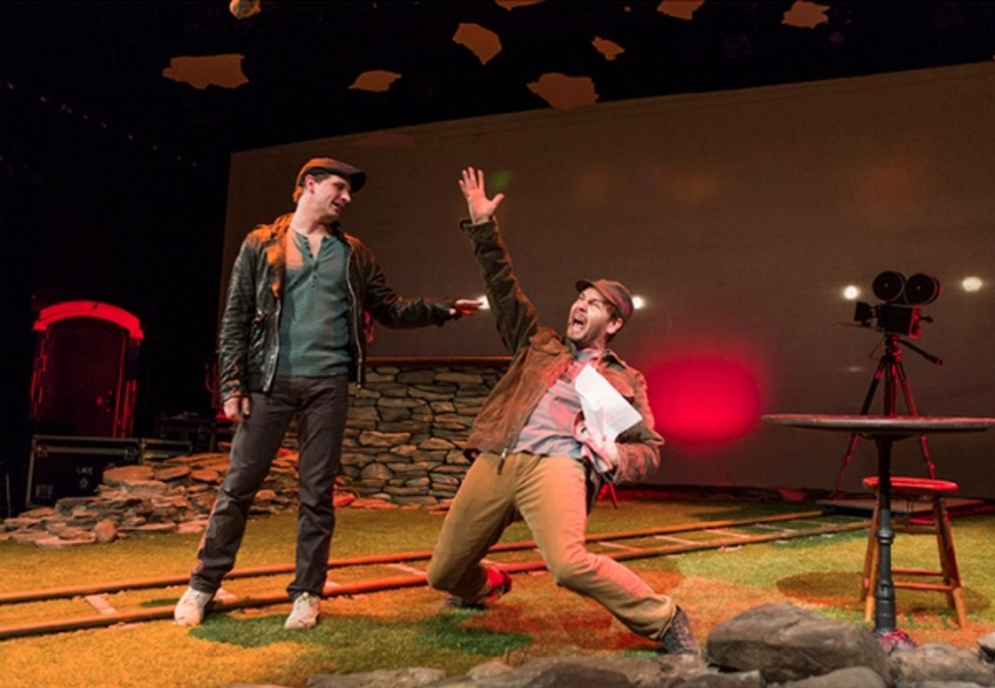 Photo Flash: First Look at Center Stage's STONE IN HIS POCKETS with Todd Lawson and Clinton Brandhagen Photo Flash: First Look at Center Stage's STONE IN HIS POCKETS with Todd Lawson and Clinton Brandhagen Image