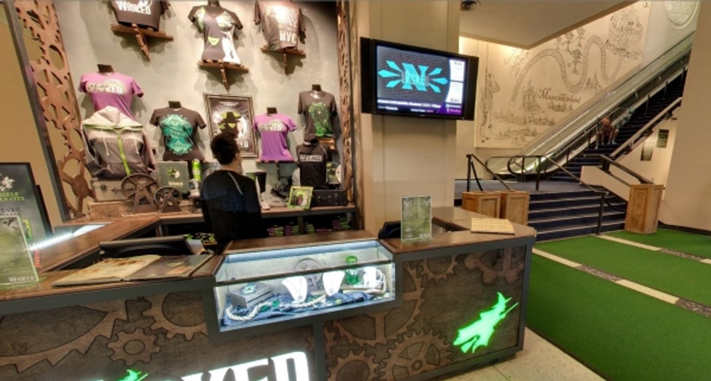 Photo Flash: Tour Broadway's Gershwin Theatre- See WICKED Up-Close!  Image