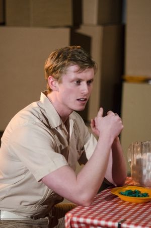 Christopher Webster (Derek) in The Cement Garden. Photo by Rebecca Pitt. Photo