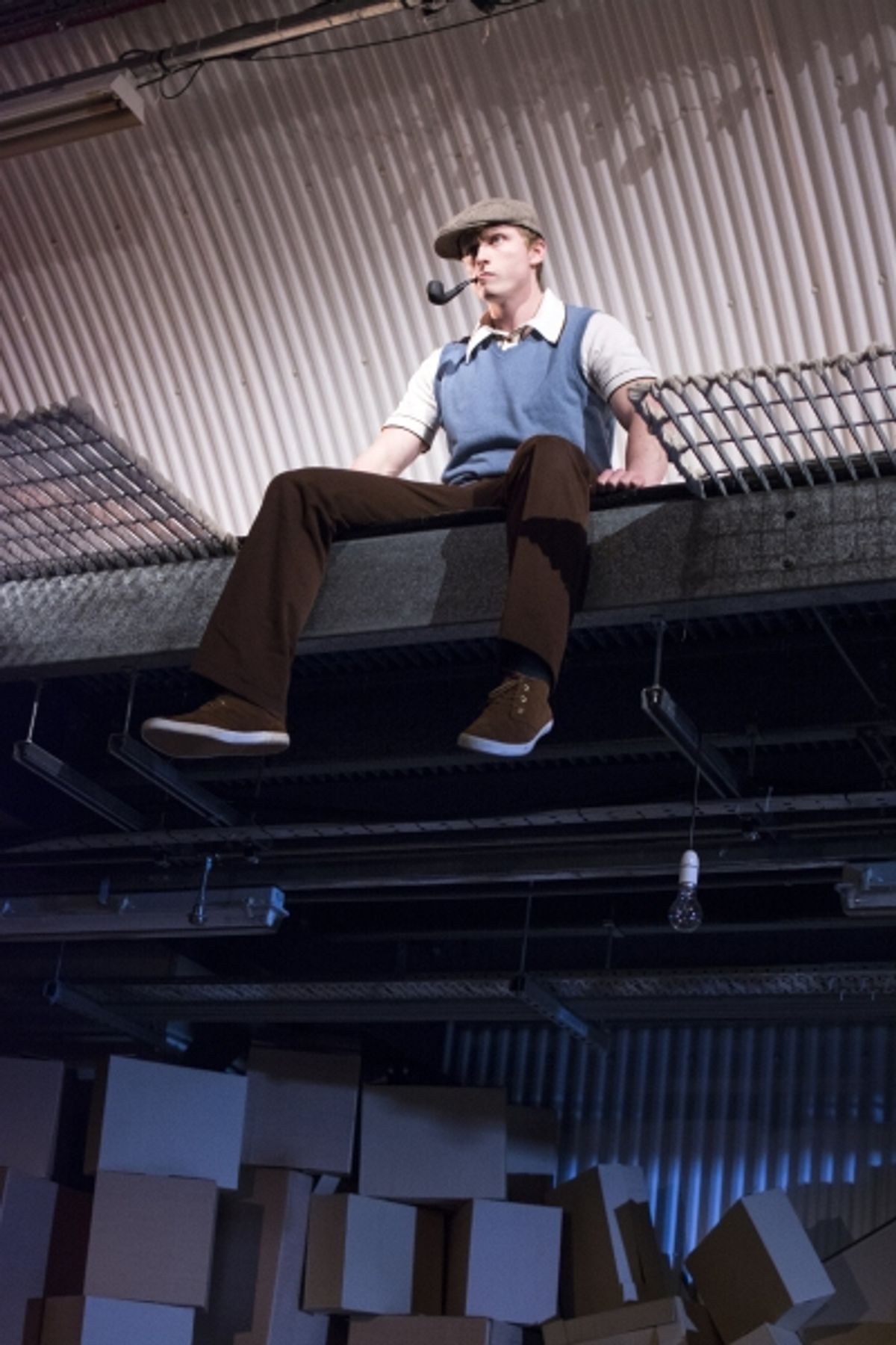 Christopher Webster (Father) in The Cement Garden. Photo by Rebecca Pitt. at 