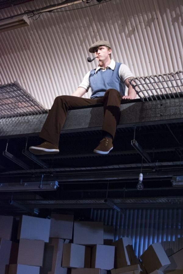 Christopher Webster (Father) in The Cement Garden. Photo by Rebecca Pitt. Photo