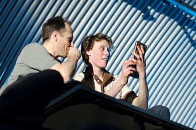 David Annen (Tom) and George Mackay (Jack) in The Cement Garden. Photo by Rebecca Pit Photo