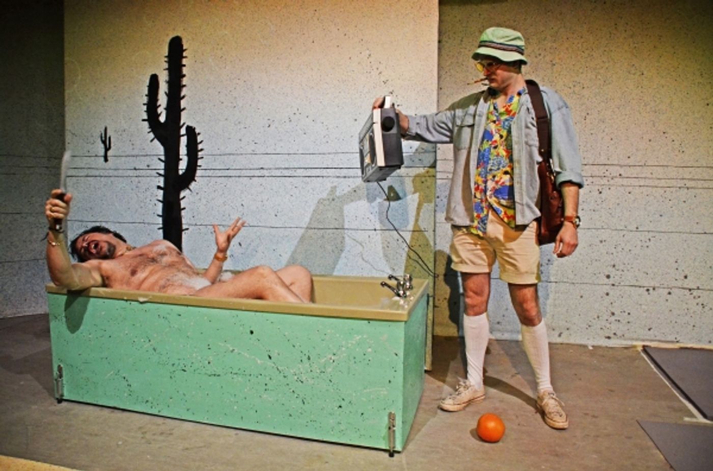 Photo Flash: First Look at THE CEMENT GARDEN and 'FEAR AND LOATHING' at VAULT Festival 2014  Image