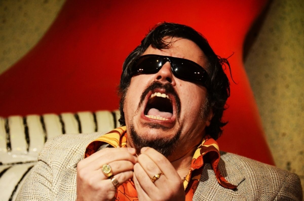 Rob Crouch (Dr Gonzo) in Fear and Loathing in Las Vegas. Photo by Nobby Clarke. at 