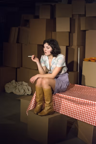 Ruby Bentall (Julie) in The Cement Garden. Photo by Rebecca Pitt. Photo