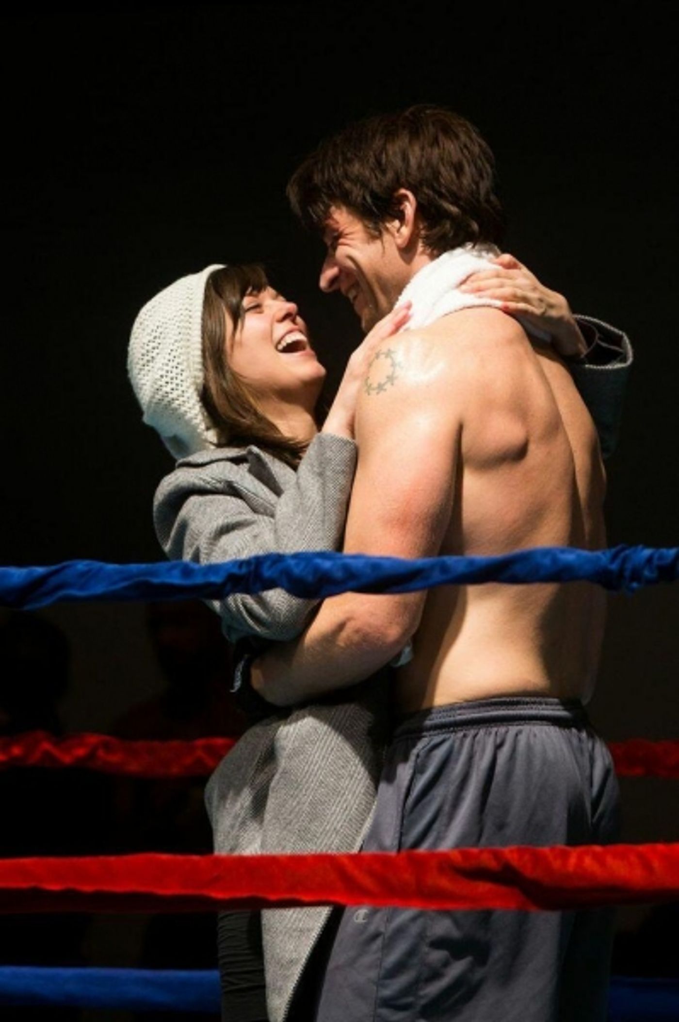 Photo Flash: Sneak Peek - Margo Seibert and Andy Karl in Rehearsal for ROCKY!  Image