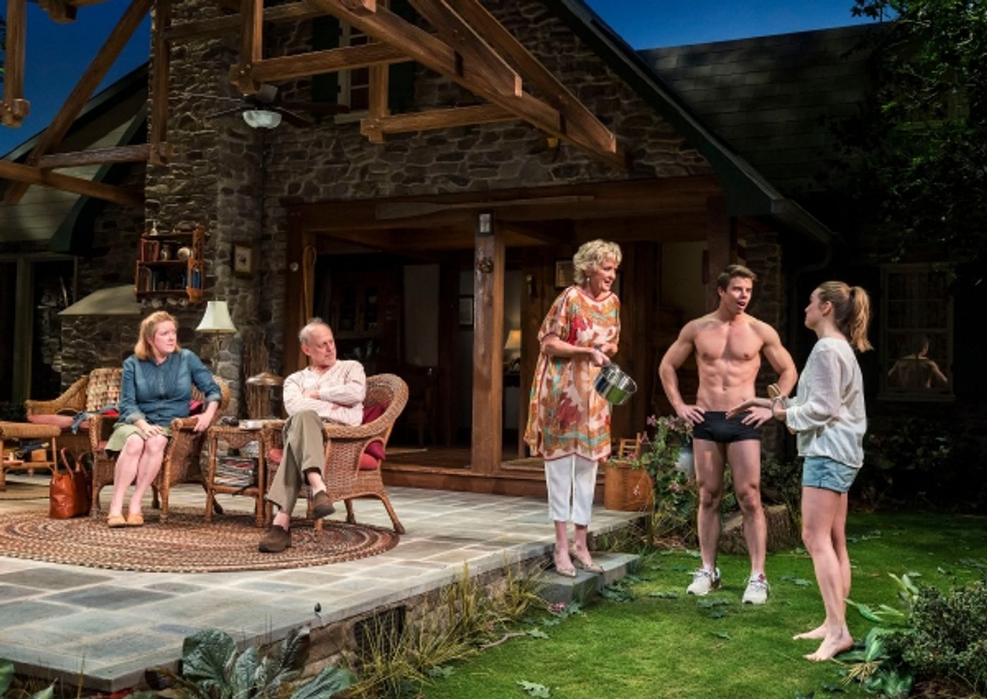 Photo Flash: First Look at Mark Blum, Christine Ebersole, David Hull, Kristine Nielsen and More in CTG's 'VANYA AND SONIA'  Image