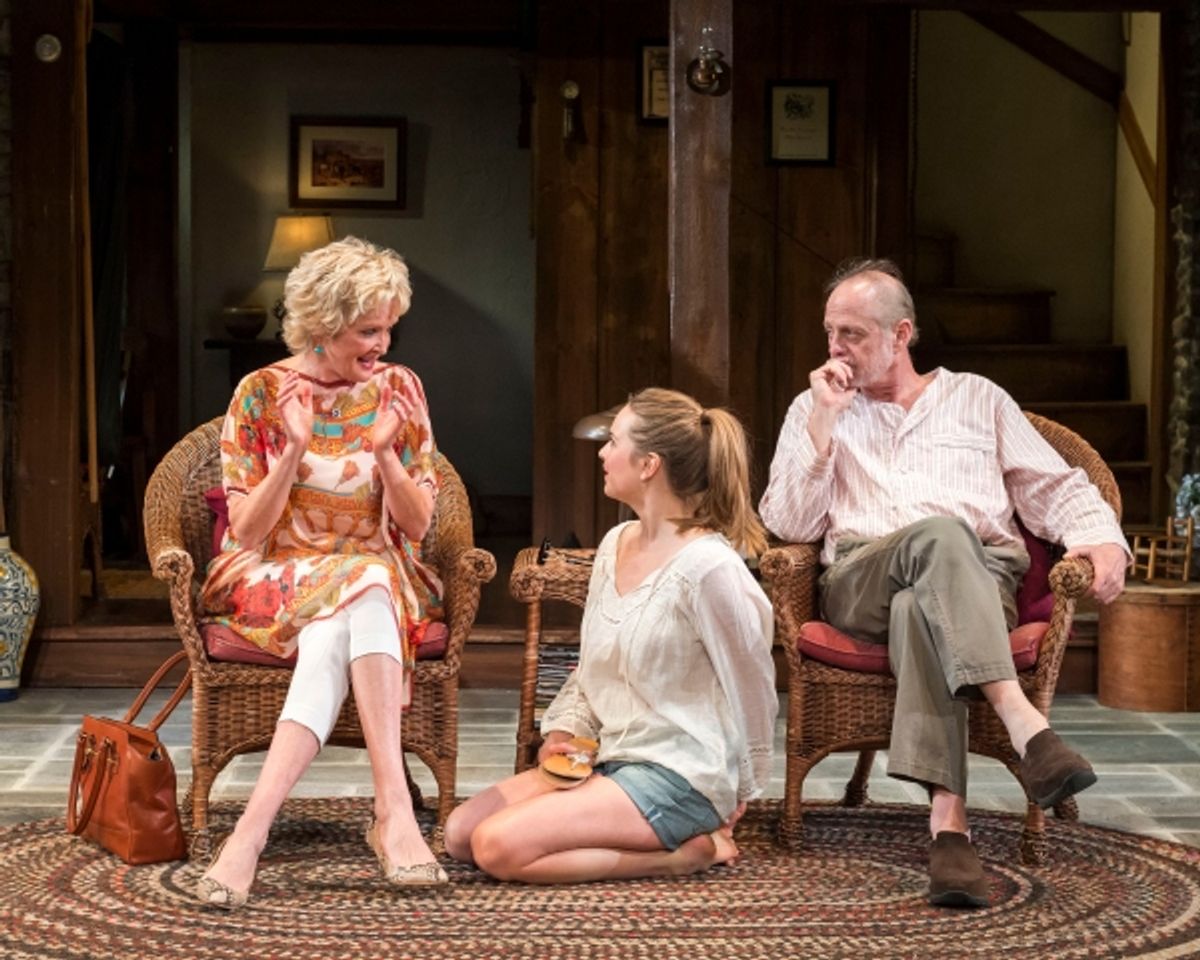 Christine Ebersole, Liesel Allen Yeager and Mark Blum at 