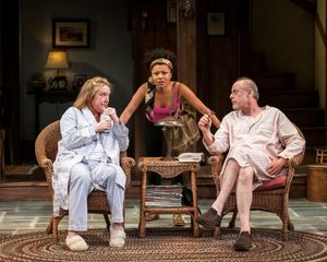 Kristine Nielsen, Shalita Grant and Mark Blum Photo