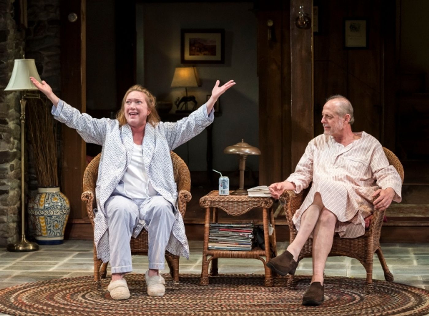 Photo Flash: First Look at Mark Blum, Christine Ebersole, David Hull, Kristine Nielsen and More in CTG's 'VANYA AND SONIA'  Image