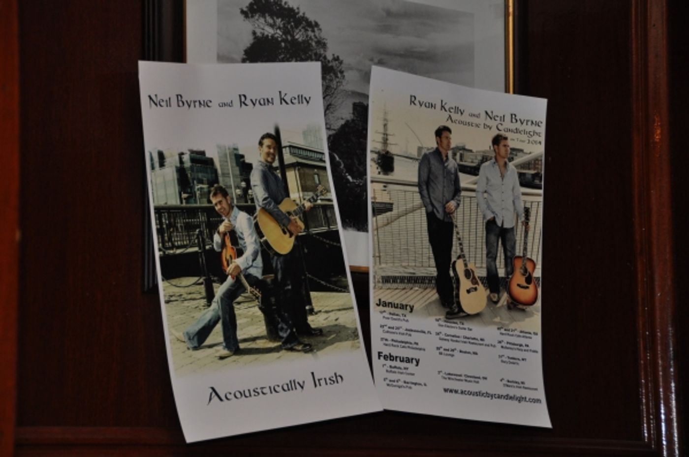 Photo Coverage: Ryan Kelly and Neil Byrne Acoustic By Candlelight Tour Stops at Rory Dolan's  Image