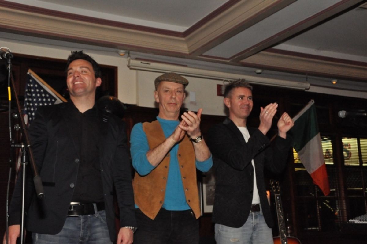 Ryan Kelly, Dave Cook and Neil Byrne at 