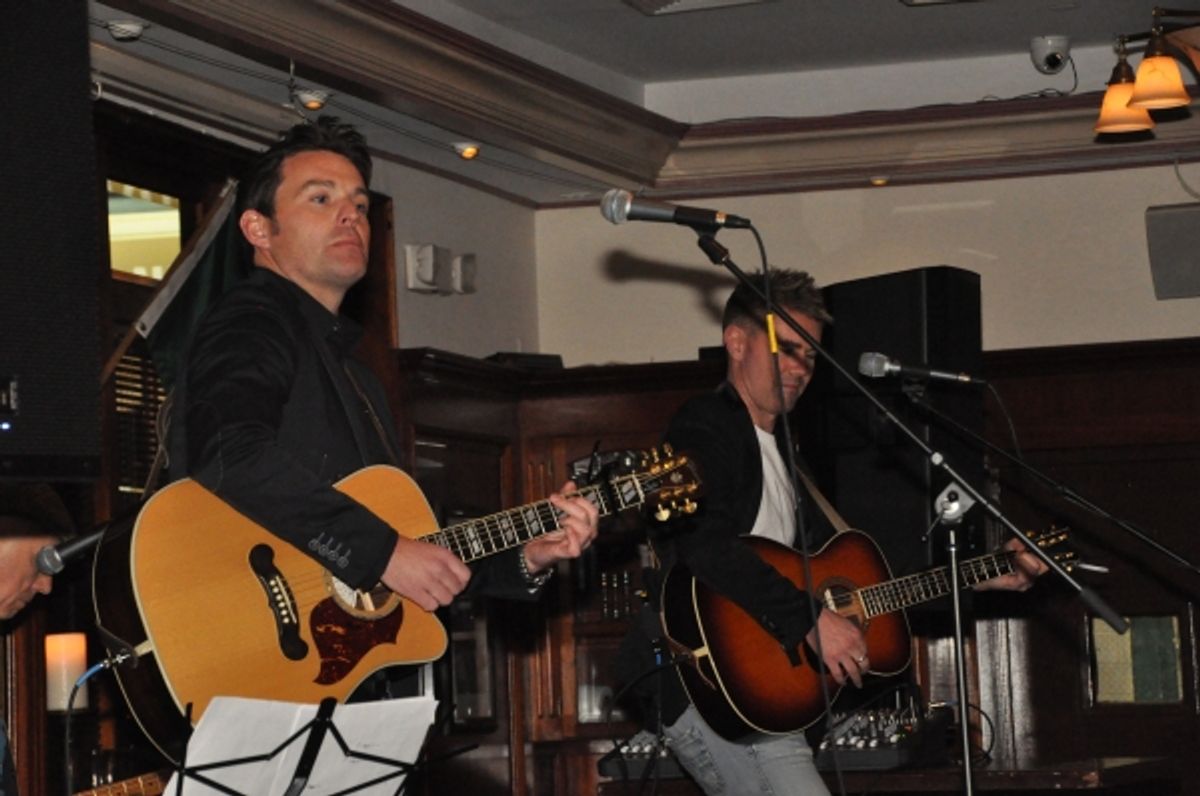 Ryan Kelly and Neil Byrne at 