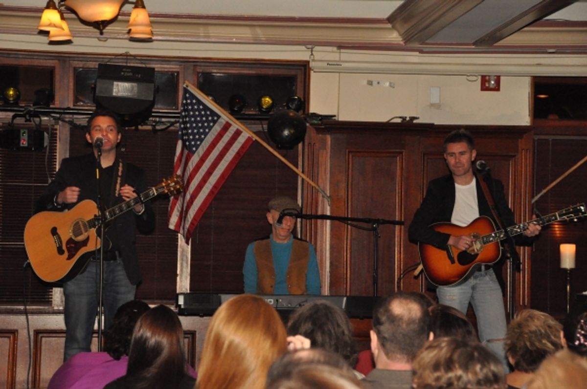 Ryan Kelly, Dave Cook and Neil Byrne at 