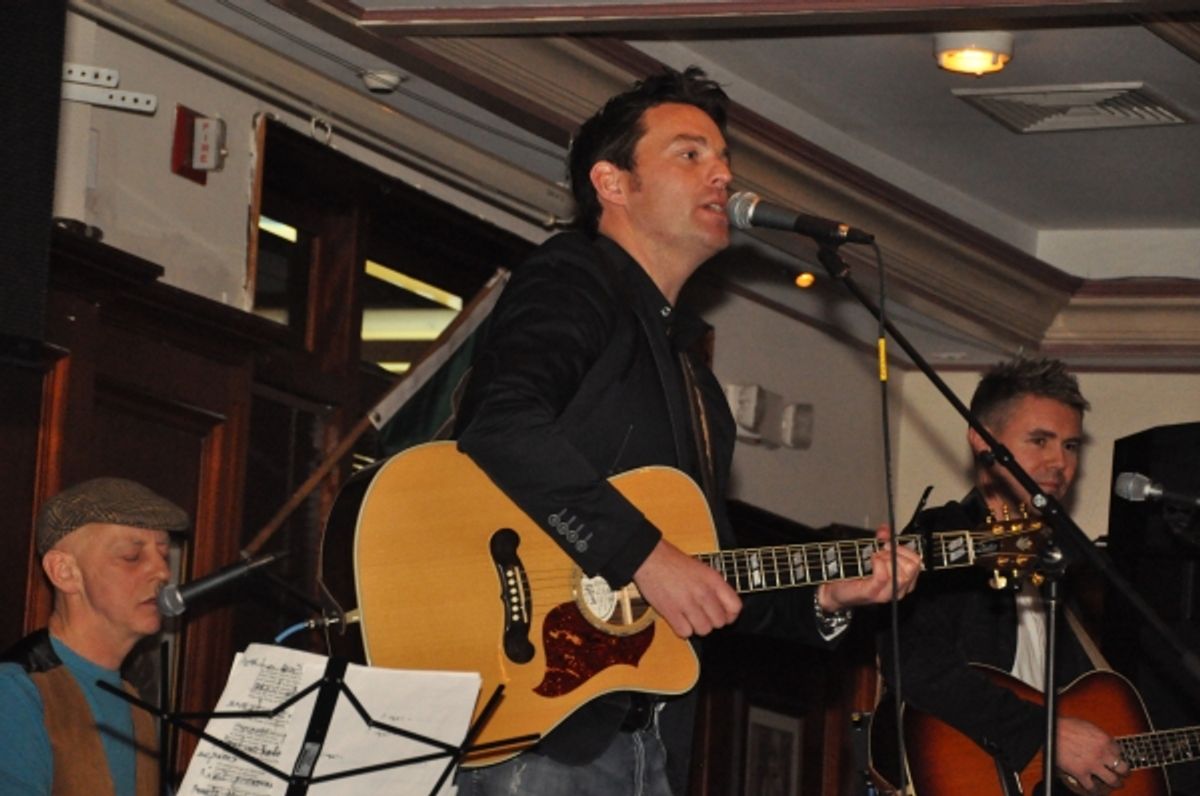 Ryan Kelly, Dave Cook and Neil Byrne at 