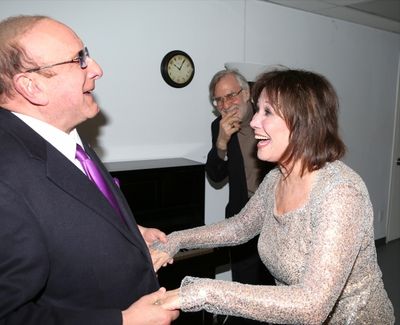 Clive Davis and Michele Lee Photo