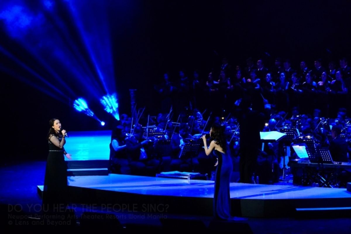 Lea Salonga, Rachelle Ann Go at 