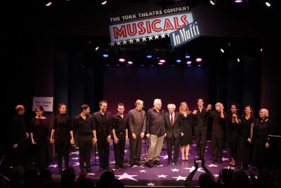 Sheldon Harnick and the cast Photo