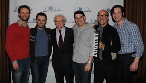 Danny Gardner, Alan Schmuckler, Sheldon Harnick, Marcus Stevens, David Buskin and Bray Wilkins @ BroadwayWorld Danny Gardner, Alan Schmuckler, Sheldon Harnick, Marcus Stevens, David Buskin and Bra Photo