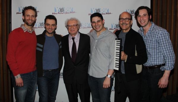 Danny Gardner, Alan Schmuckler, Sheldon Harnick, Marcus Stevens, David Buskin and Bra Photo