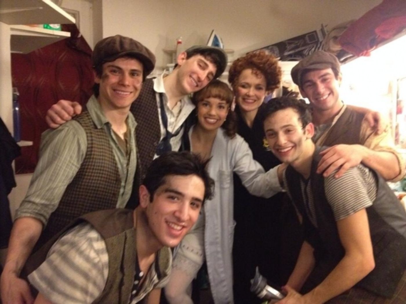 Photo Flash: Saturday Intermission Pics, Feb 1 - Part 2 - Join the Revolution! A Slew of Tweets from High School LES MIS, Plus Kara Lindsay's Last #SIP at NEWSIES! Photo Flash: Saturday Intermission Pics, Feb 1 - Part 2 - Join the Revolution! A Slew of Tweets from High School LES MIS, Plus Kara Lindsay's Last #SIP at NEWSIES! Image