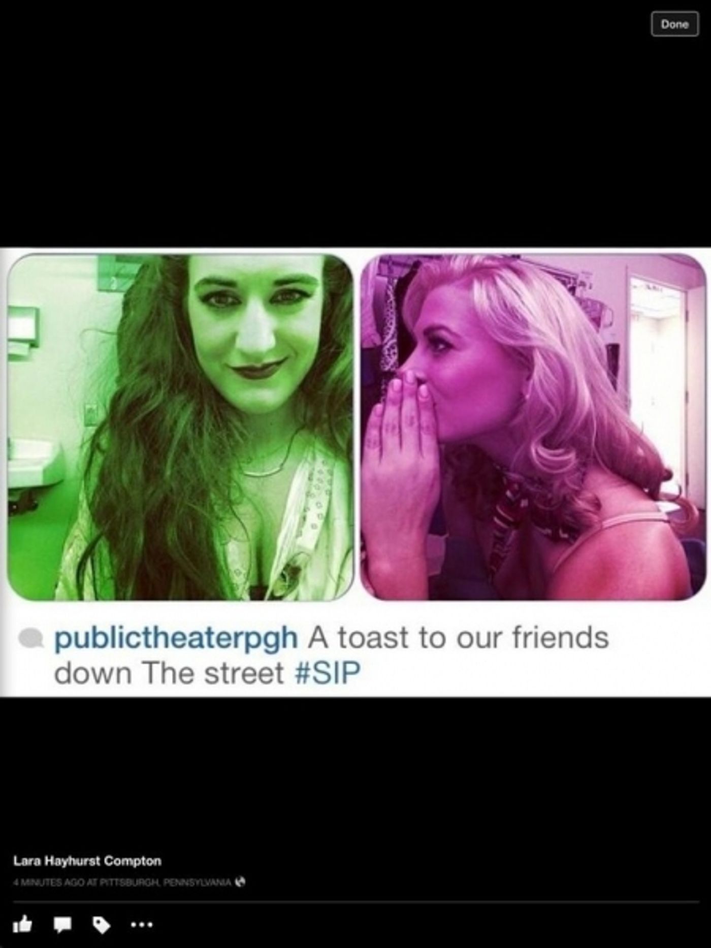 Photo Flash: Saturday Intermission Pics, Feb 1 - Part 2 - Join the Revolution! A Slew of Tweets from High School LES MIS, Plus Kara Lindsay's Last #SIP at NEWSIES! Photo Flash: Saturday Intermission Pics, Feb 1 - Part 2 - Join the Revolution! A Slew of Tweets from High School LES MIS, Plus Kara Lindsay's Last #SIP at NEWSIES! Image