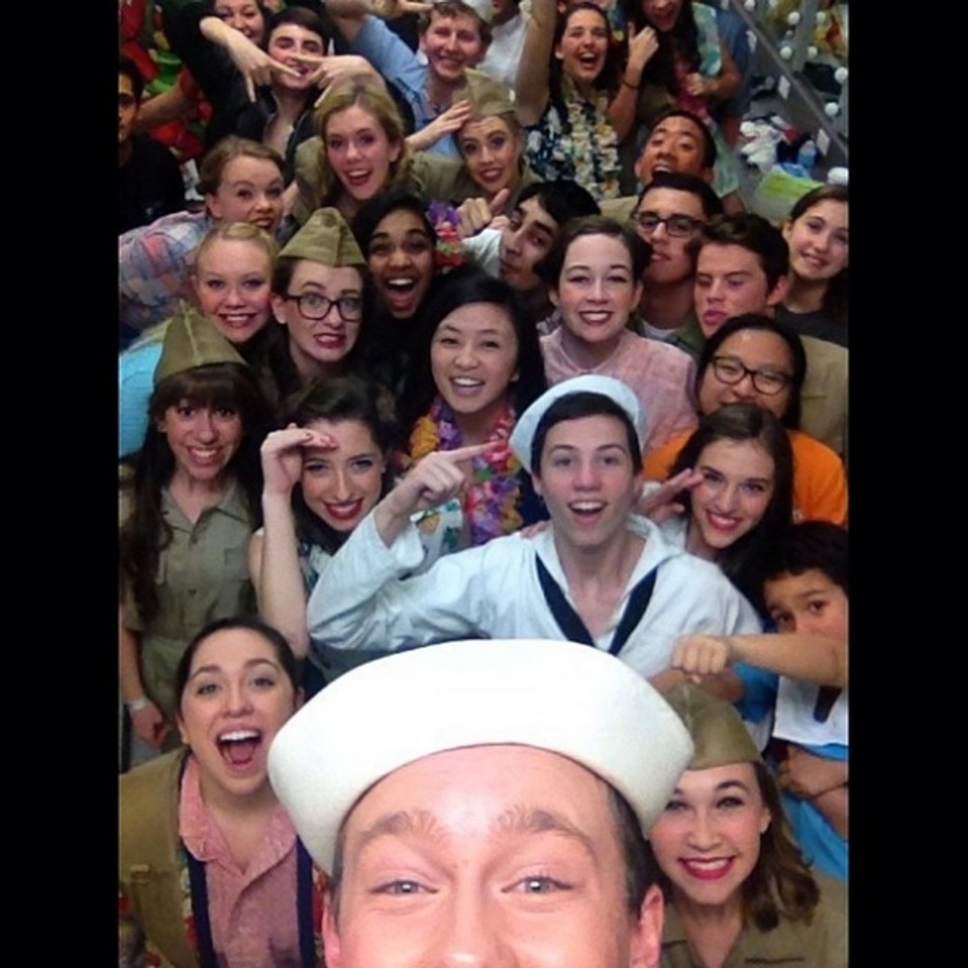 Photo Flash: Saturday Intermission Pics, Feb 1 - Part 2 - Join the Revolution! A Slew of Tweets from High School LES MIS, Plus Kara Lindsay's Last #SIP at NEWSIES! Photo Flash: Saturday Intermission Pics, Feb 1 - Part 2 - Join the Revolution! A Slew of Tweets from High School LES MIS, Plus Kara Lindsay's Last #SIP at NEWSIES! Image