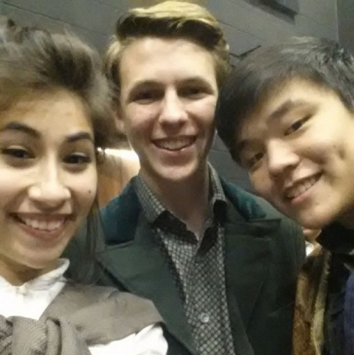 Photo Flash: Saturday Intermission Pics, Feb 1 - Part 2 - Join the Revolution! A Slew of Tweets from High School LES MIS, Plus Kara Lindsay's Last #SIP at NEWSIES! Photo Flash: Saturday Intermission Pics, Feb 1 - Part 2 - Join the Revolution! A Slew of Tweets from High School LES MIS, Plus Kara Lindsay's Last #SIP at NEWSIES! Image