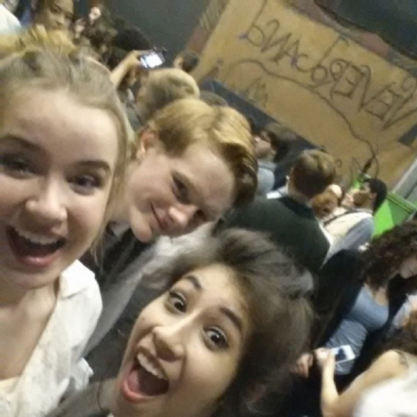 Photo Flash: Saturday Intermission Pics, Feb 1 - Part 2 - Join the Revolution! A Slew of Tweets from High School LES MIS, Plus Kara Lindsay's Last #SIP at NEWSIES! Photo Flash: Saturday Intermission Pics, Feb 1 - Part 2 - Join the Revolution! A Slew of Tweets from High School LES MIS, Plus Kara Lindsay's Last #SIP at NEWSIES! Image